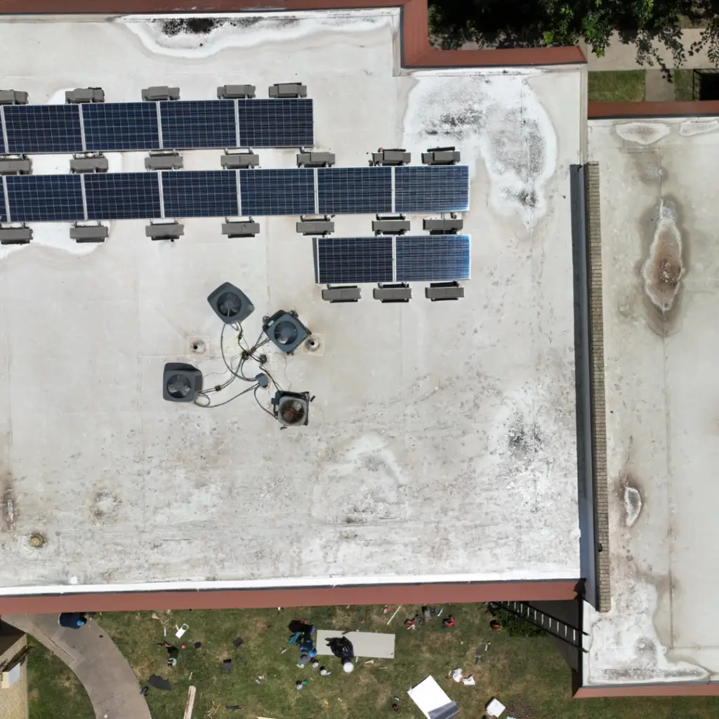 Commercial roof replacement