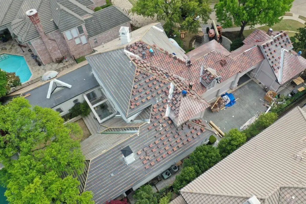 full tile roof replacement