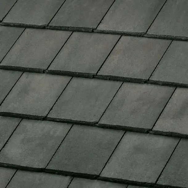 Dark slate roof tiles pattern
