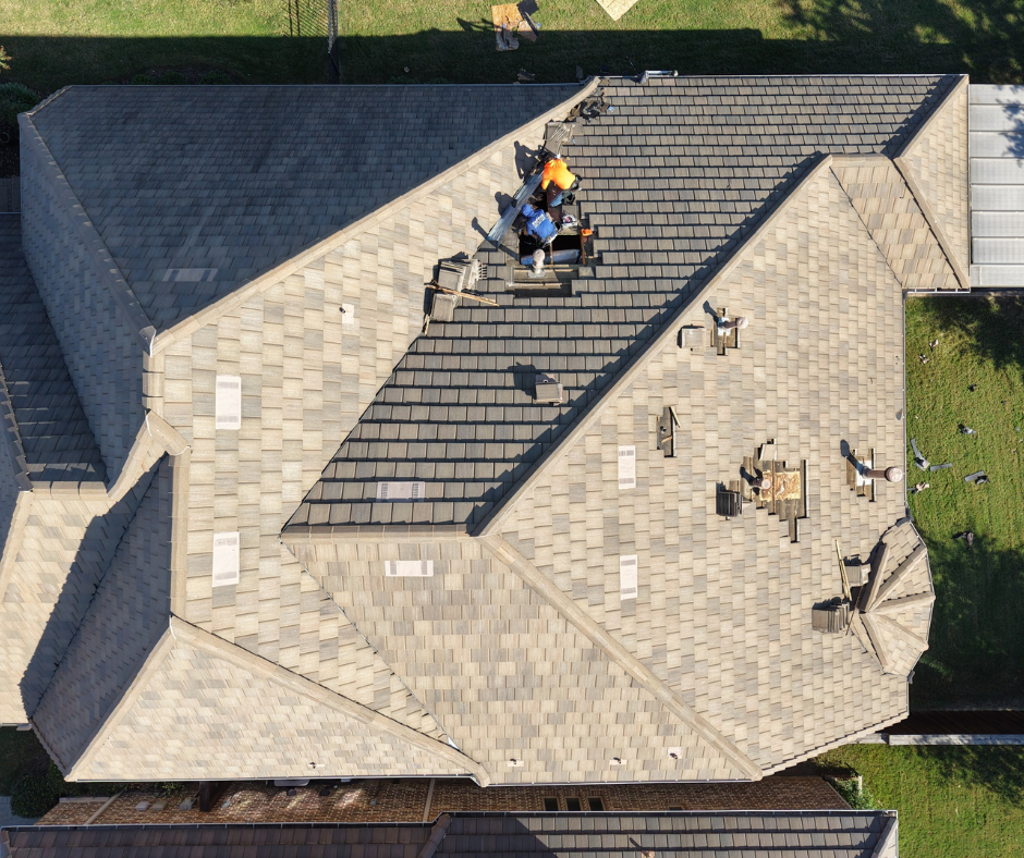 Shepherd Tile Roofing completing tile roof repair Dallas home