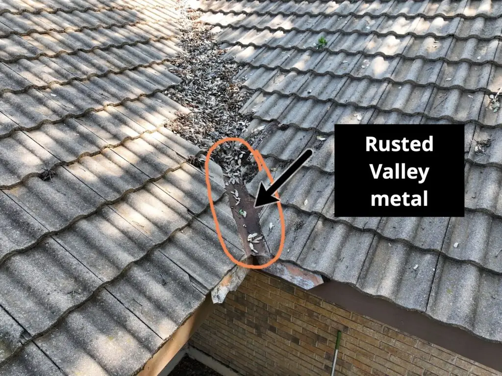 old rusted valley metal